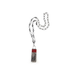 Load image into Gallery viewer, Red Tube Necklace
