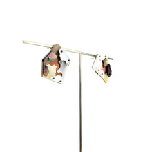 Load image into Gallery viewer, Fleeting Memories Angular Earrings - Magenta
