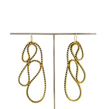 Load image into Gallery viewer, Leaf Zipper Earrings - Gold
