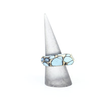 Load image into Gallery viewer, Multifaceted Ring - Blue
