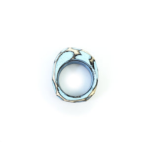 Multifaceted Ring - Blue