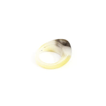 Load image into Gallery viewer, Yellow/White/Smoke - Chunky Ring
