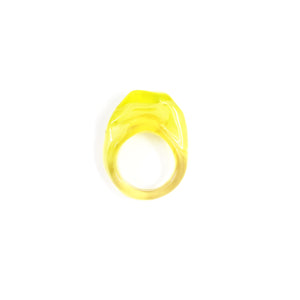 Citron Swirl - Chunky Ring