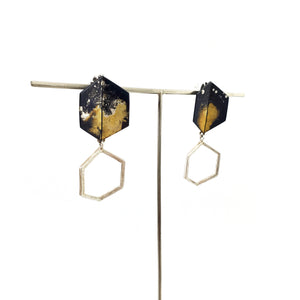 Hex Fold Earrings