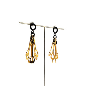Open Circle Dangle Earrings