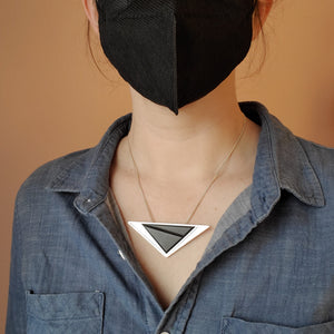 Horizontal Isosceles Pendant