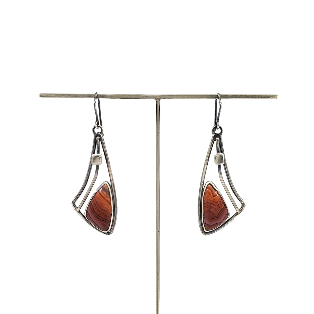 Dryhead Agate Visionary Earrings