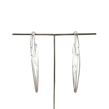 Load image into Gallery viewer, Large Batwing Hoops
