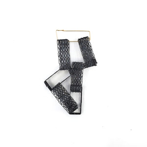 Small Rectangular Cluster Brooch