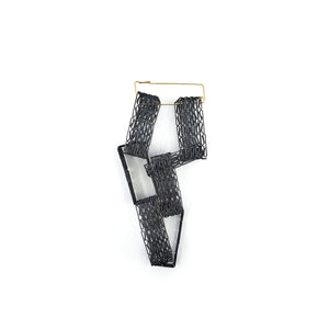 Small Rectangular Cluster Brooch