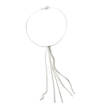 Load image into Gallery viewer, Neck Ring with Detachable Box Chain Fringe
