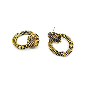 Circle Hoops - Shiny Gold