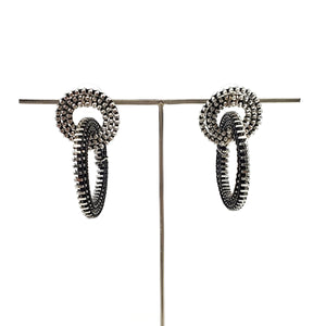 Circle Hoops - Shiny Silver