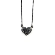 Load image into Gallery viewer, Flower Heart Pendant
